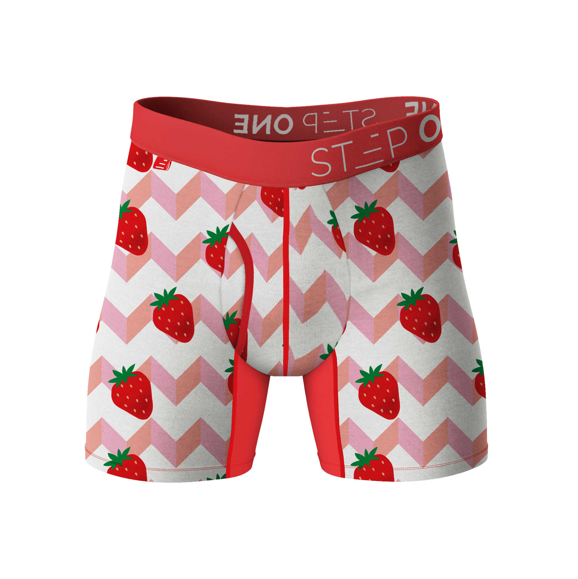 Boxer Brief Fly - Saucy Strawberries