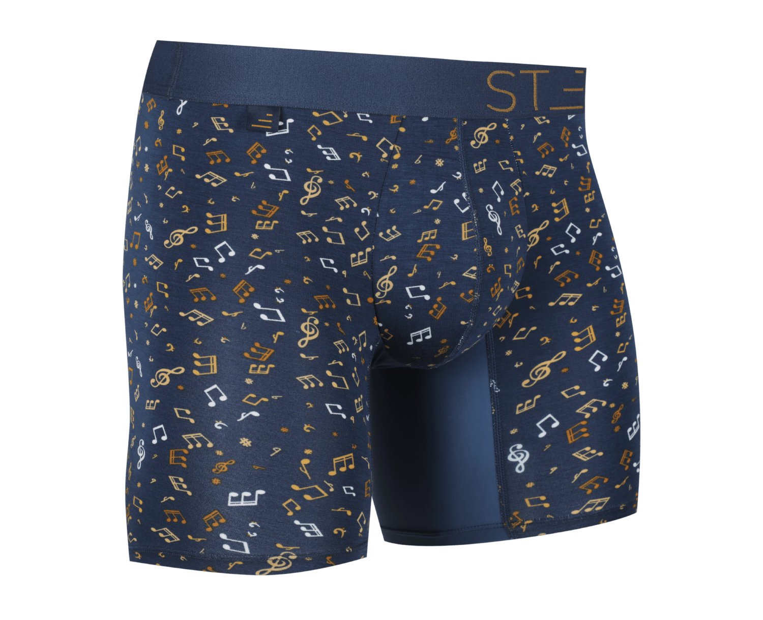 Step One Men's Bamboo Underwear Boxer Brief - Ahoy Sailor - Ahoy Sailor L -  44 requests