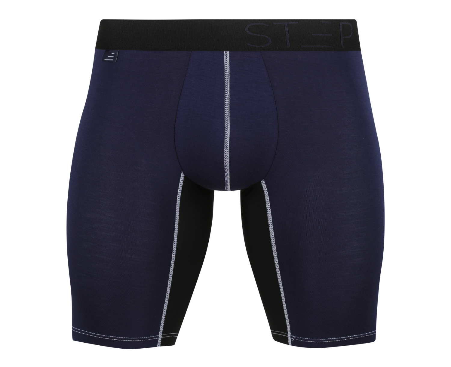 Step One Men's Bamboo Underwear Trunk - Black Currants - Black Currants 2XL