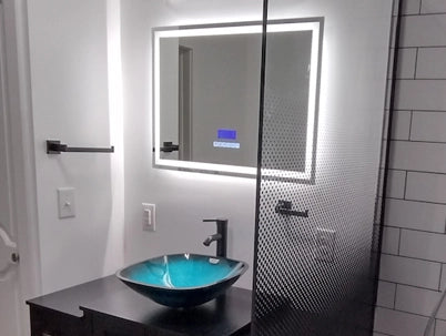 LED Rectangle Bluetooth Smart Mirror