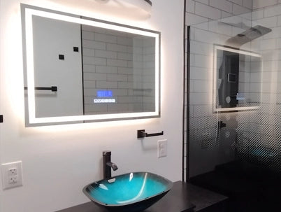 LED Rectangle Bluetooth Smart Mirror