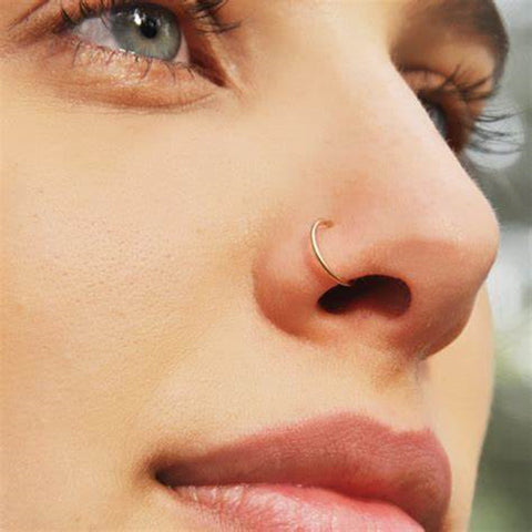 Layered nose ring (left + right side) – Flying Fish Accessories
