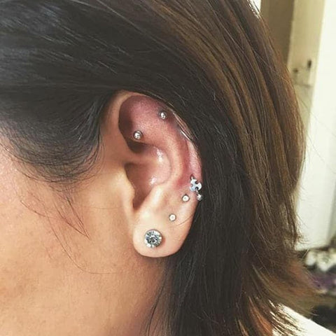 Helix Piercings