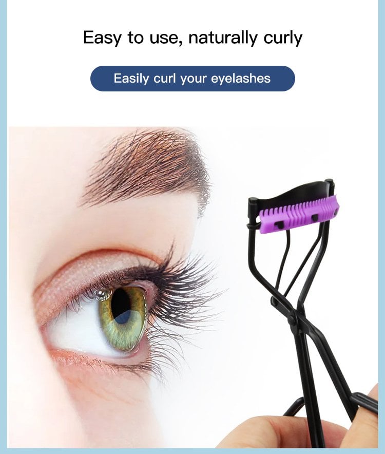 2022 New Eyelash curler with brush Makeup Tools