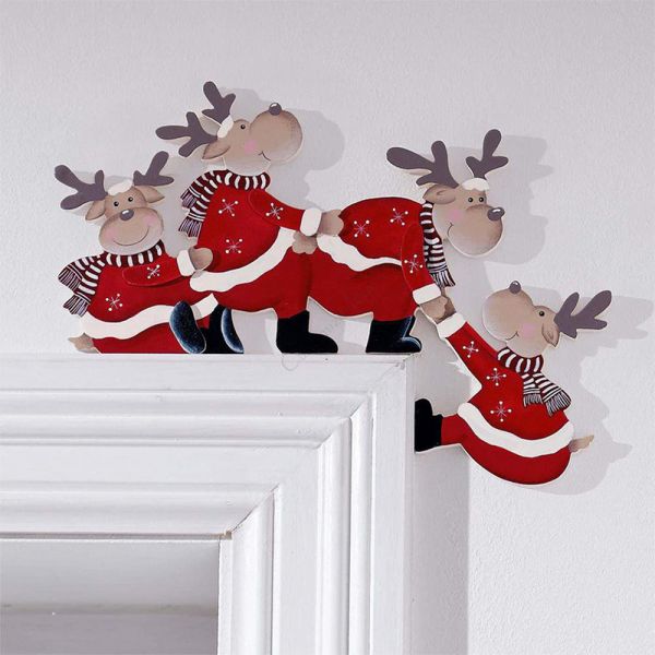 Christmas door frame decoration