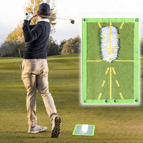 (Hot Sale) Golf Training Mat for Swing Detection Batting