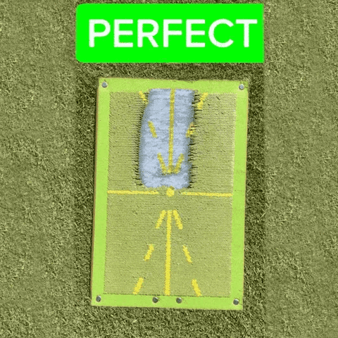 (Hot Sale) Golf Training Mat for Swing Detection Batting