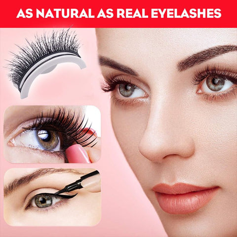 Last Day 70% OFF-Reusable Adhesive Eyelashes