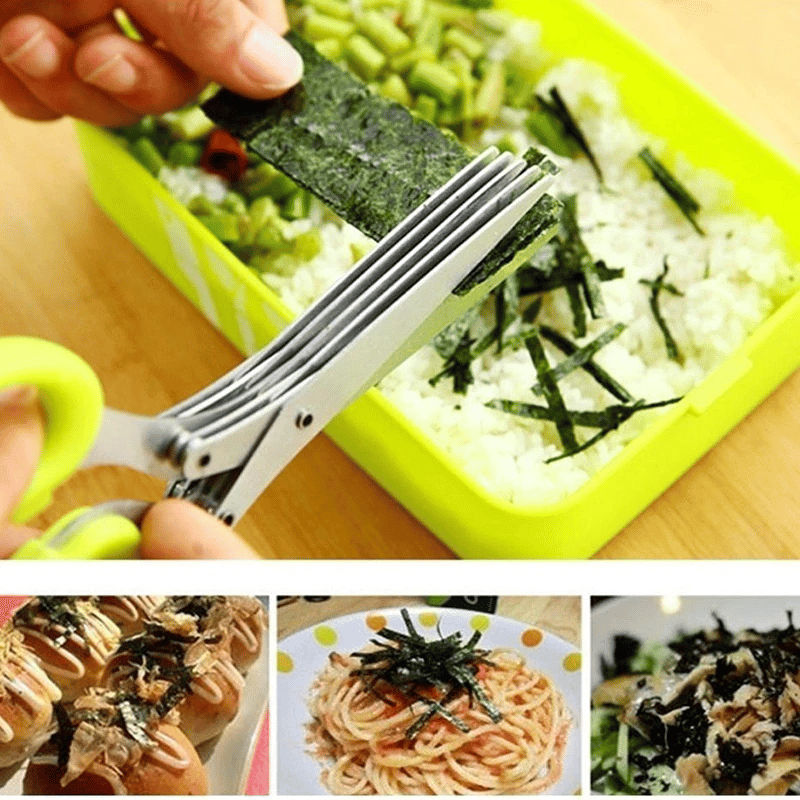 Last Day Promotion 48% OFF - Multilayer Spring Onion Scissors