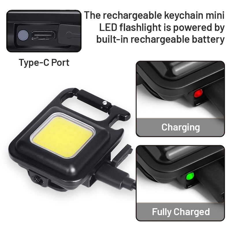 PortaaSmart - Cob Keychain Work Light (New Year Sale- 49% OFF)