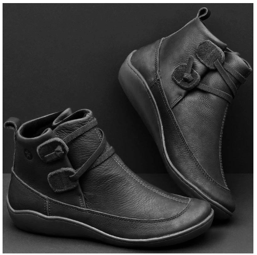 Winter Comfy Orthopedic Leather Warm Boots - SHOCK SALE for a limited time!