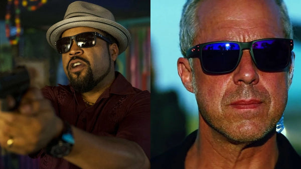Ice Cube e Titus Welliver indossano occhiali da sole Oakley holbrook
