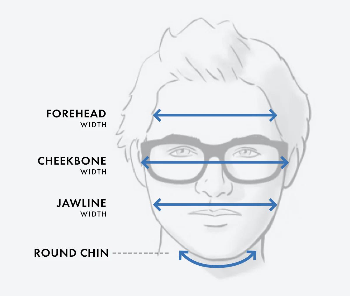 Glasses for people with round face