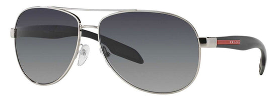 Prada Linea Rossa PS53PS 1BC5W1 Steel - Man Sunglasses | LO – LookerOnline