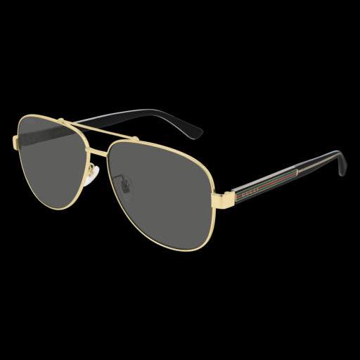Gucci GG0528S 006 Gold Sunglasses for Man | LookerOnline
