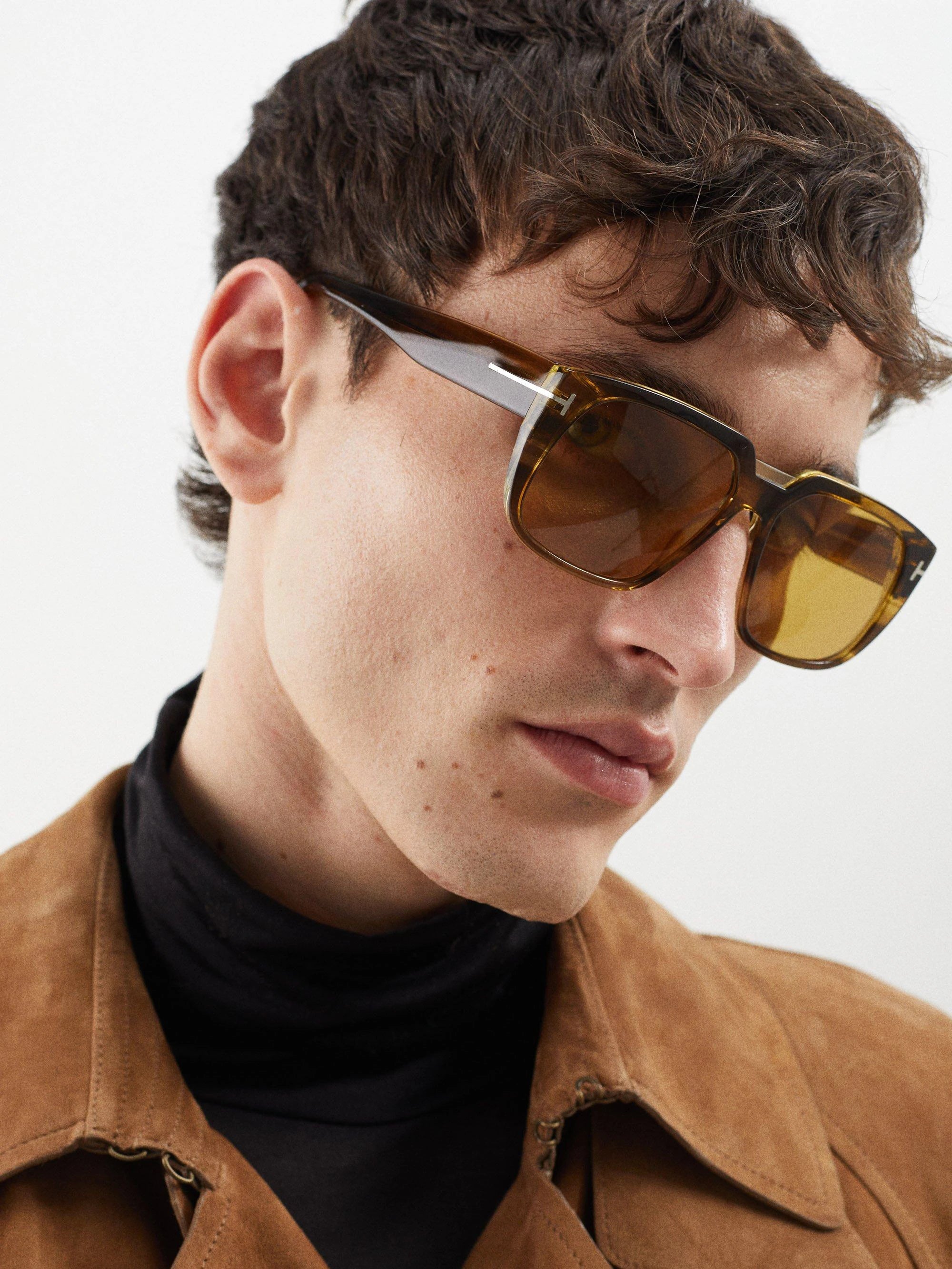 Tom Ford Men's Dax Square Sunglasses