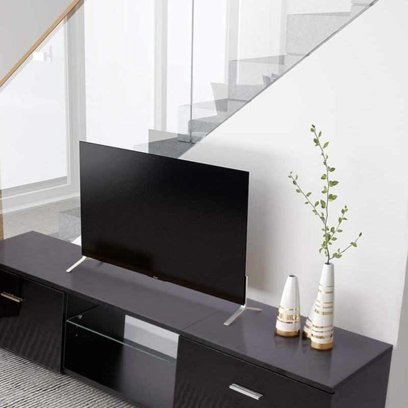 Modern TV Stand with Storage Cabinets