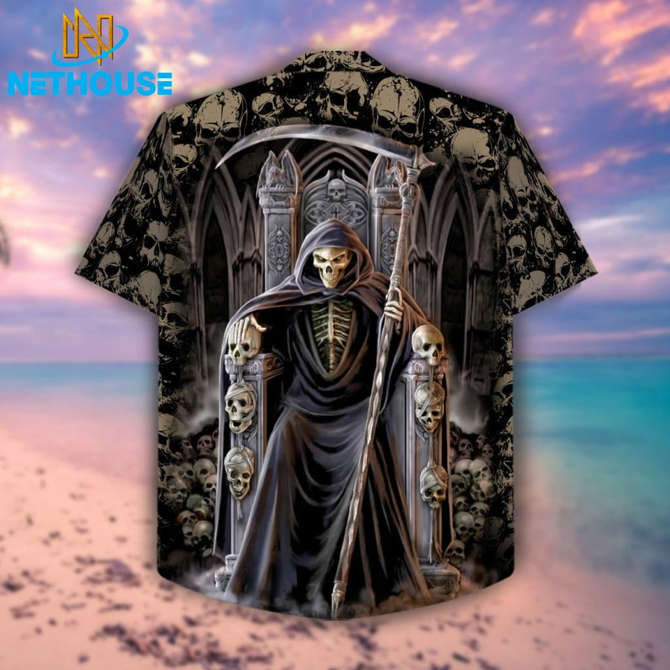 Skull Throne Hawaiian Shirt - KV144