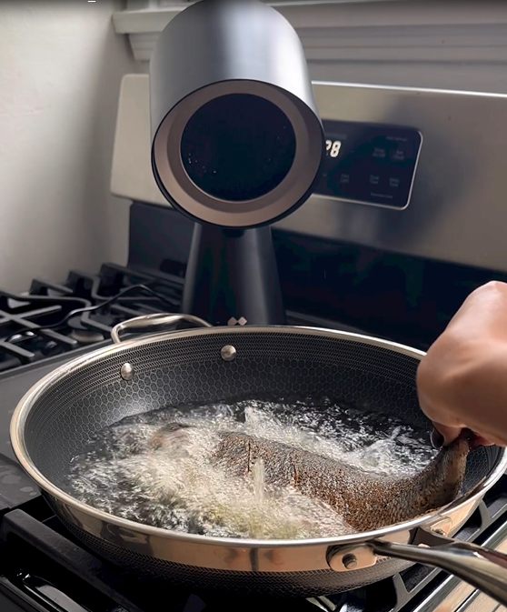 Desktop Range Hoods, Portable Kitchen Exhaust Fan USB Rechargeable