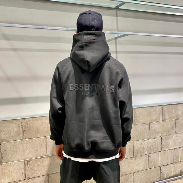 ★新品★Essential Hoodie Black /エセンシャルパーカー黒