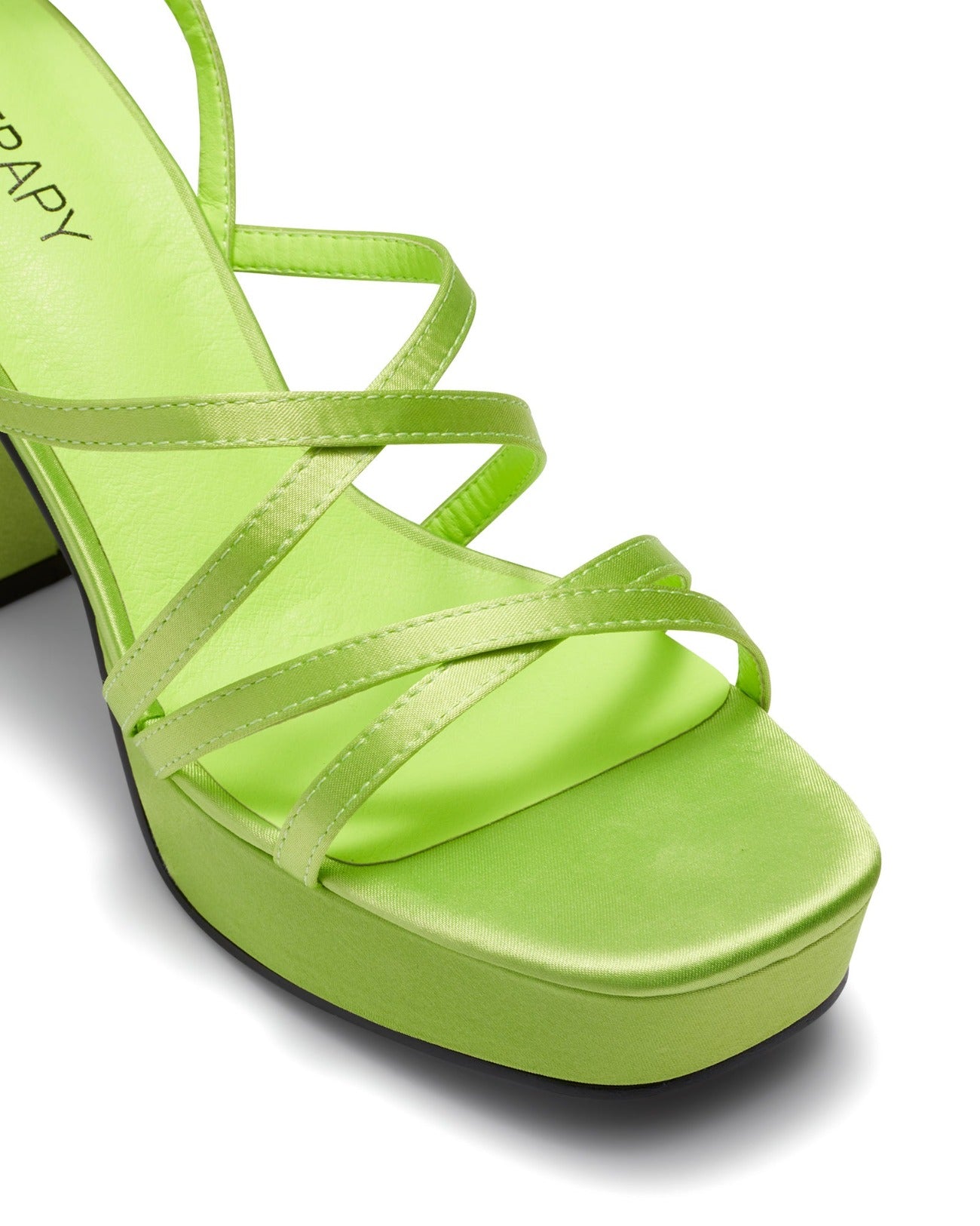 lime green ladies sandals