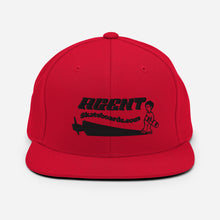Load image into Gallery viewer, Agent Shadow Snapback Hat Black Thread
