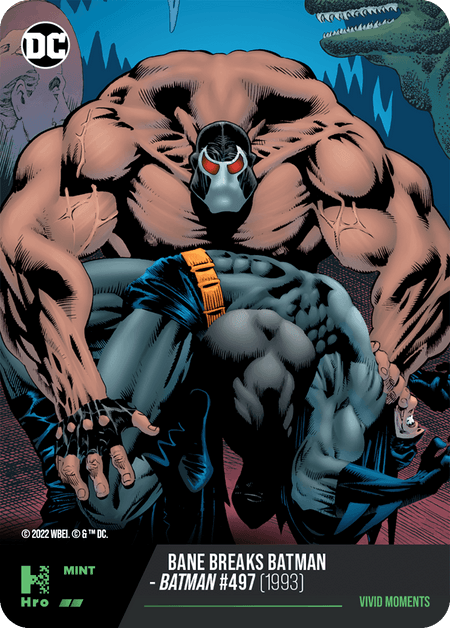 Bane Breaks Batman - Batman #497 (1993) ( HRO Chapt 1-056 ) – Vintage  Action Figures