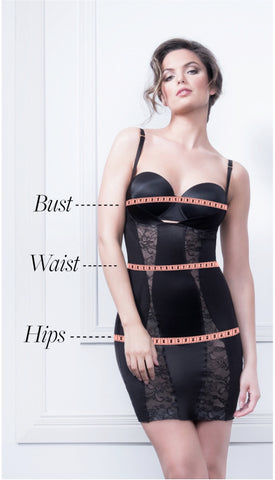Body Hush BH1502L The Slenderizing Slip with Lace, Body Shaping Slip