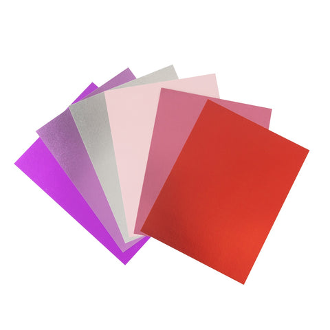 AC Colorbok 6x6 Glitter Cardstock Pad: Primary