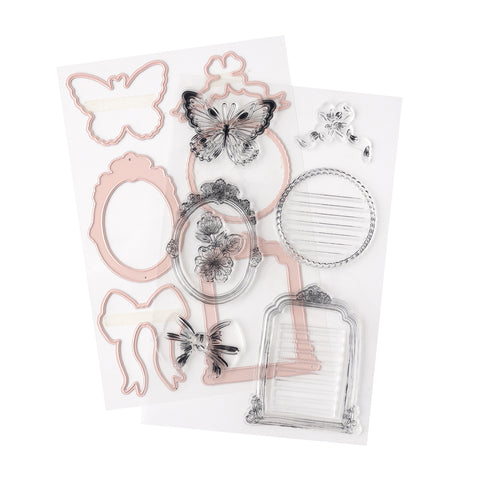 BoBunny Beautiful Things Clear Stamps