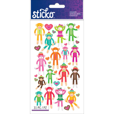 Sticko Themed Stickers-Mini Flowers – American Crafts