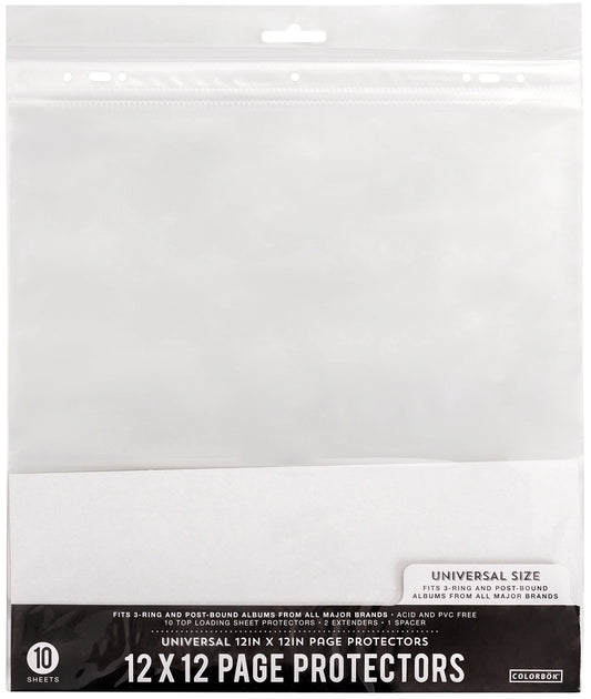 We R Memory Keepers - 12x12 Ring Photo Sleeves-Full Page-10pk – TM