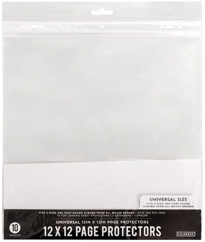 White Solid 12x12 Cardstock Paper Pack (10/pk) - Creative Memories