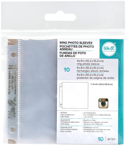 We R Memory Keepers 12x12 Ring Page Protectors 100/PKG