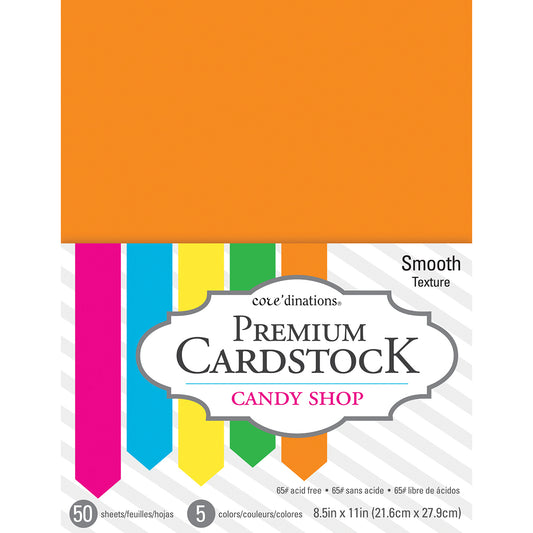 Core'dinations Value Pack Smooth Cardstock 12x12 20/Pkg Over The Rainbow