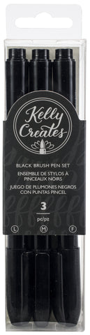 Chalkboard Lettering With a White Brush Pen – Kelly Creates