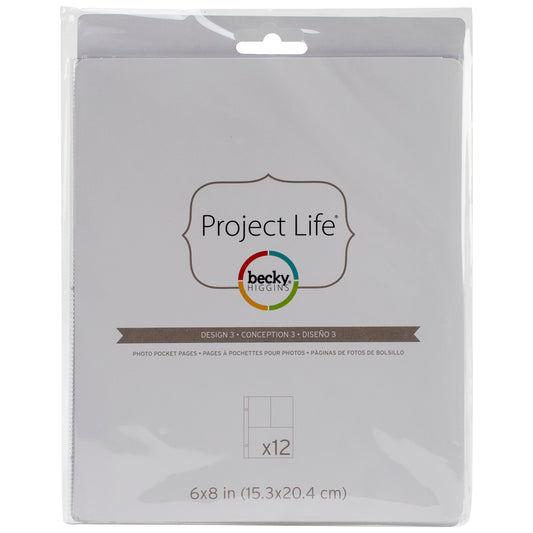 Project Life 4x6 Cards 100/PKG - Lined