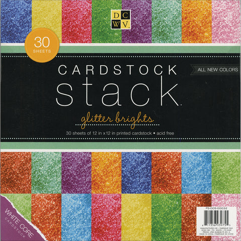 DCWV Adhesive Cardstock Matstack Brights