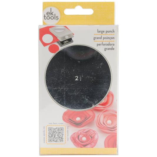 EK Tools 2.25-Inch Paper Punch Large Circle New in Package 54-30096