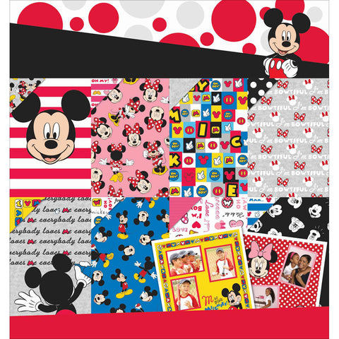 Mickey Mouse Themed Disney Scrapbooking Stickers Lot of 5 Jolee's EK Success