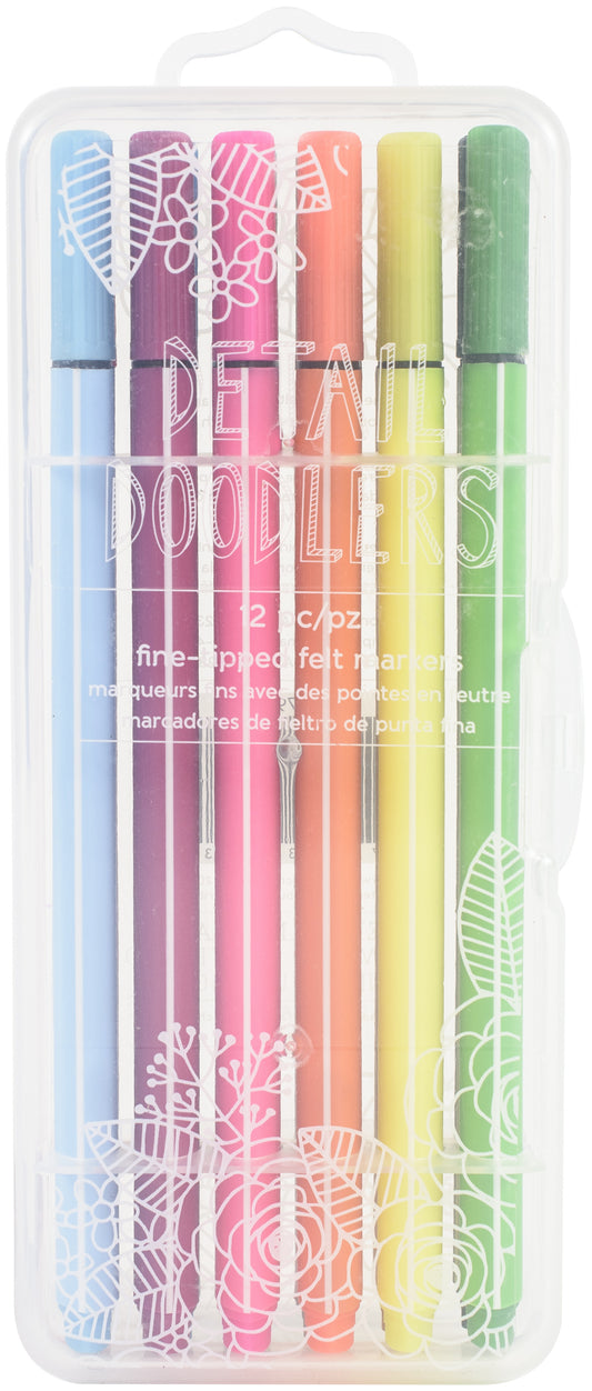 The Teachers' Lounge®  Doodle & Draw Dual-Ended Doodle Marker, 12