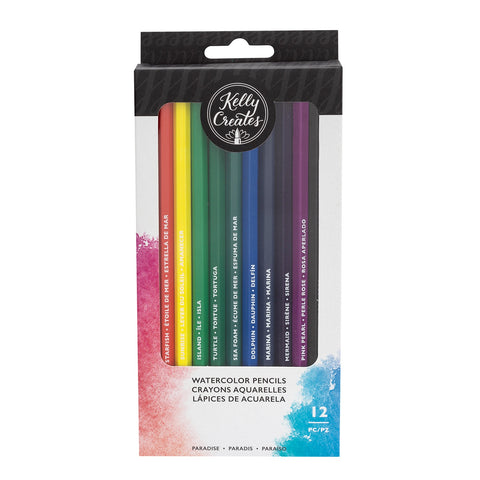 Kelly Creates Watercolor Brush Lettering Paper Pad 8.5X11 Blank Watercolor Paper - 15 Sheets