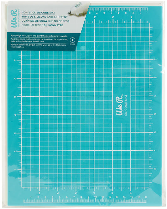 We R Memory Silicone Workspace & Stencil Mat 12X12 – American Crafts