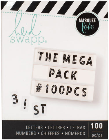 Heidi Swapp Carefree Clear Acylic Alphabet Stamp Set – Cheap Scrapbook Stuff