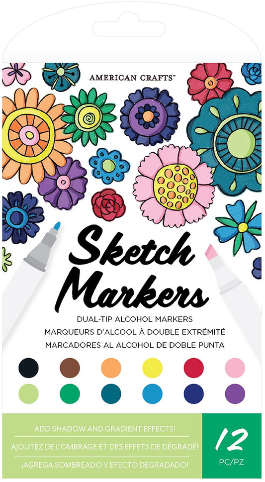 Set di pennelli alcolici a 48 colori - Pennello a doppia punta Fine Sketch  Marker