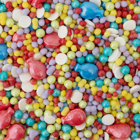 Pastel Candy Rainbow Sprinkles  Shop Rainbow Candy Sprinkles, Rainbow  Candy Shapes - Sweets & Treats™