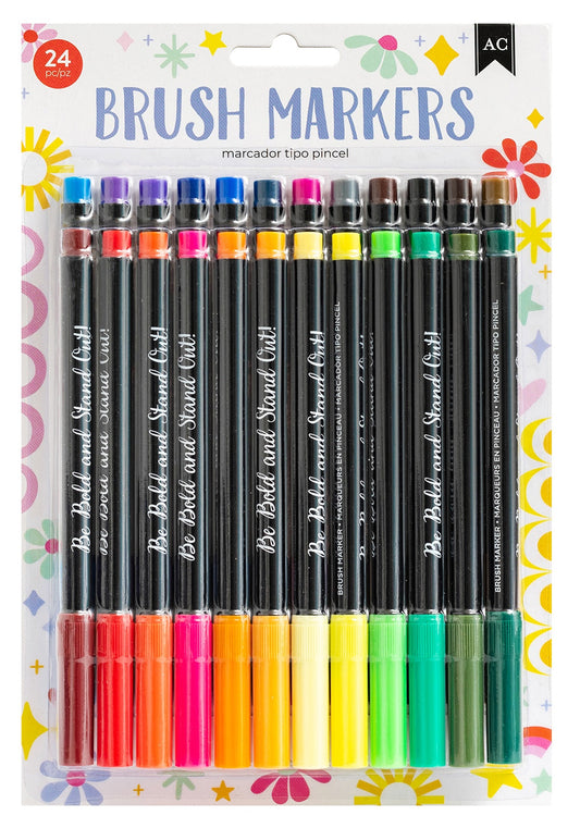 American Crafts Fine Liners Markers 12/Pkg, 1 count - Fred Meyer