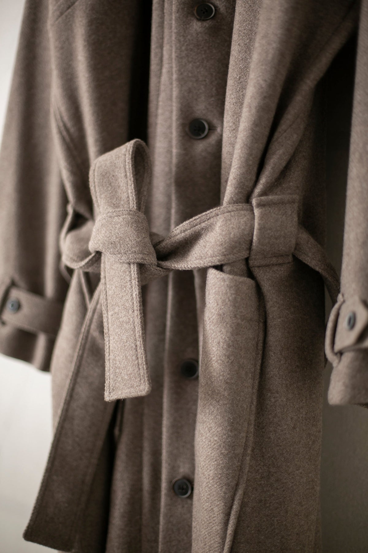 Coat#26 - Natural Brown Yak Wool by Jan-Jan Van Essche · Atelier