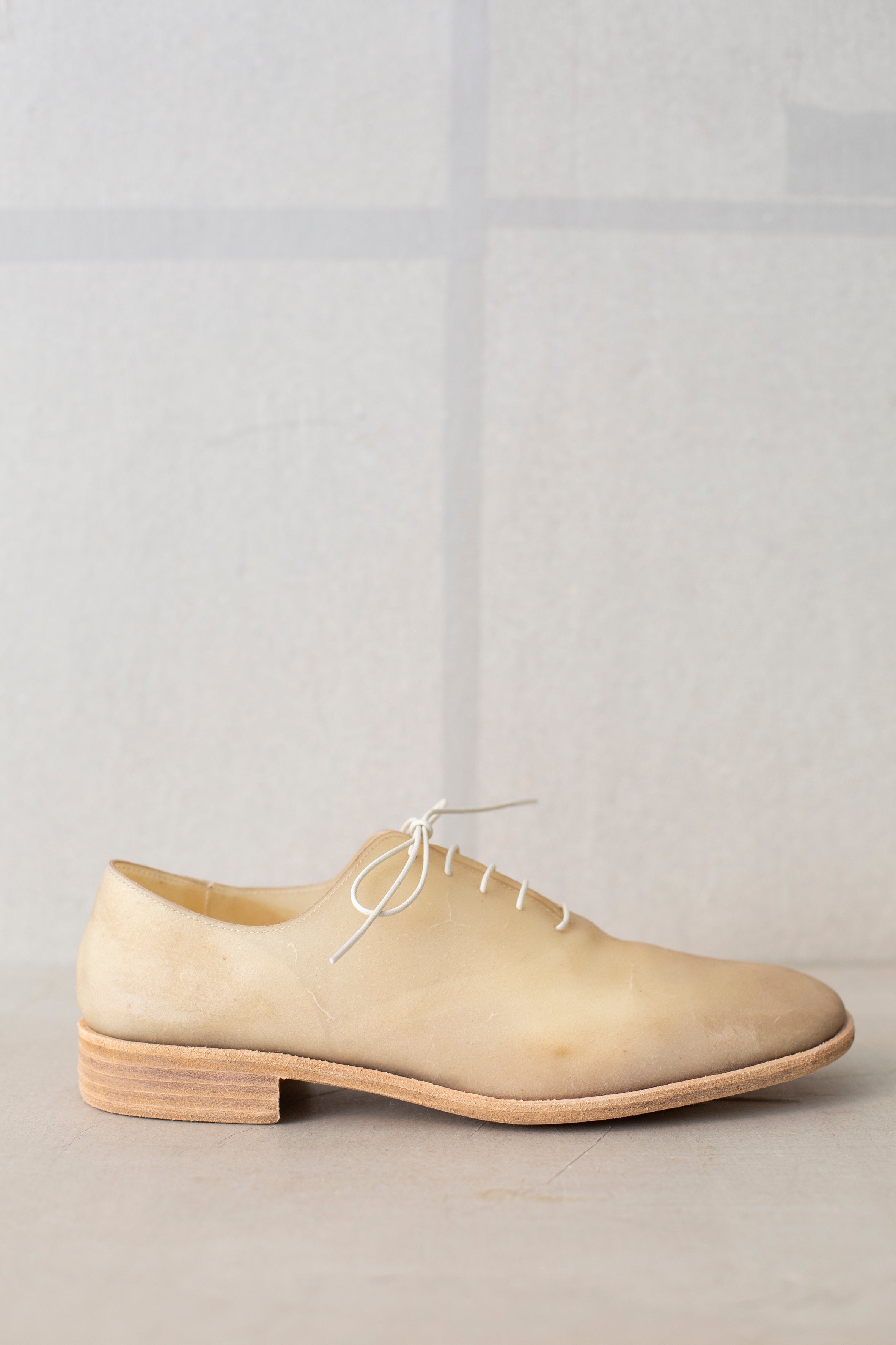 Handmade Semi Transparant Cow Hide Mckay Shoes by Petrosolaum