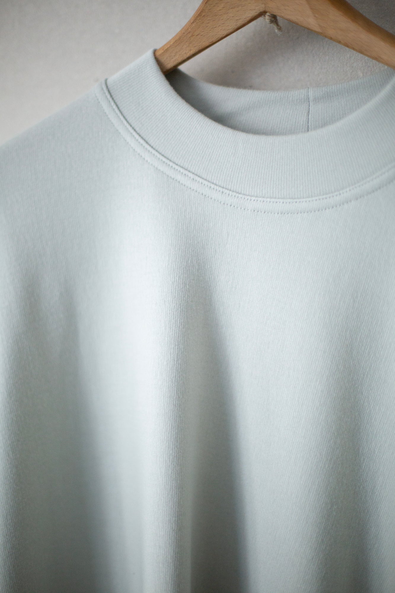 TEE#78 - CHALK COTTON PANCAKE JERSEY by Jan-Jan Van Essche